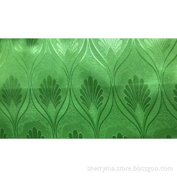hot sell 100% poly two tone satin jacquard 300CM curtain fabric for bedding room